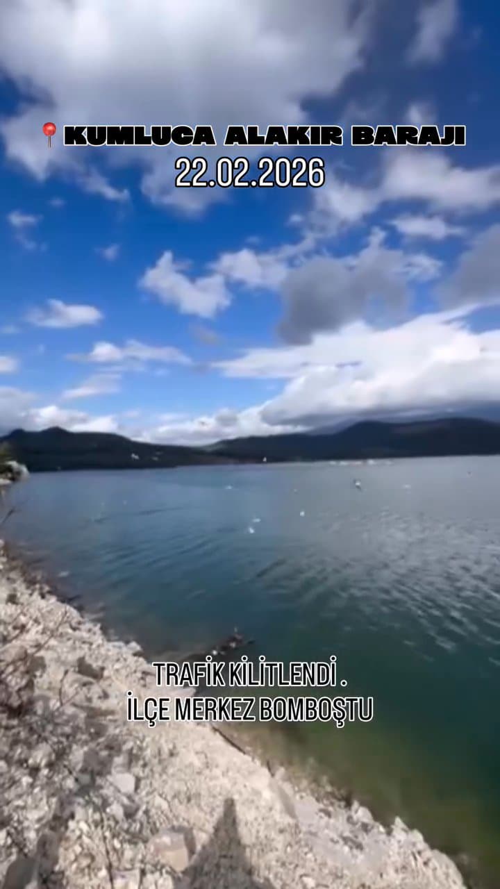 A Joyful Sunday at Kumluca Dam