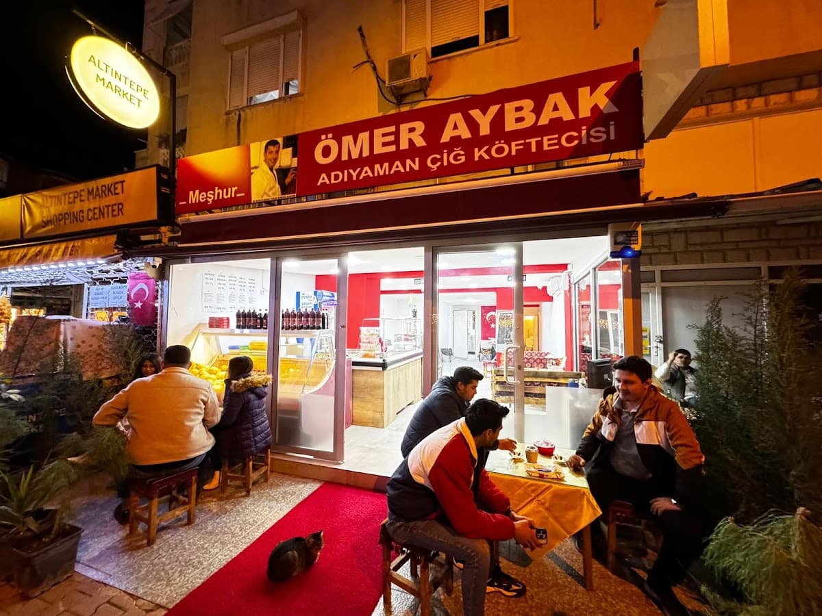 Meşhur Adıyaman Çiğ Köftecisi Ömer Aybak