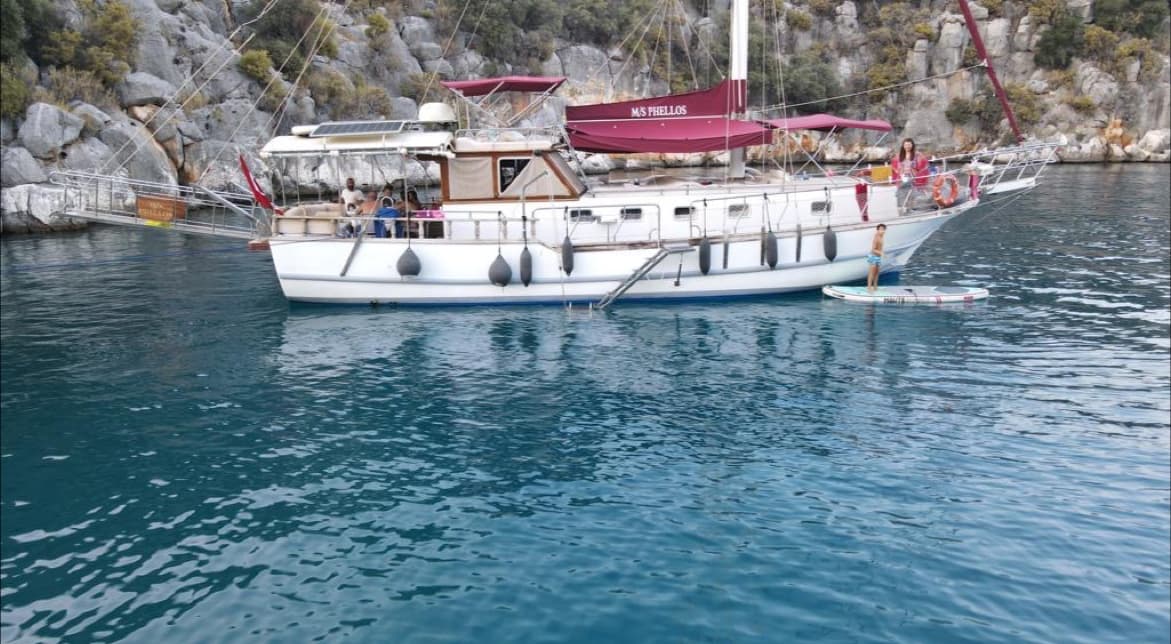 Phellos Boat Kaş Kekova Tekne ve Yat Kiralama Kas boat rental