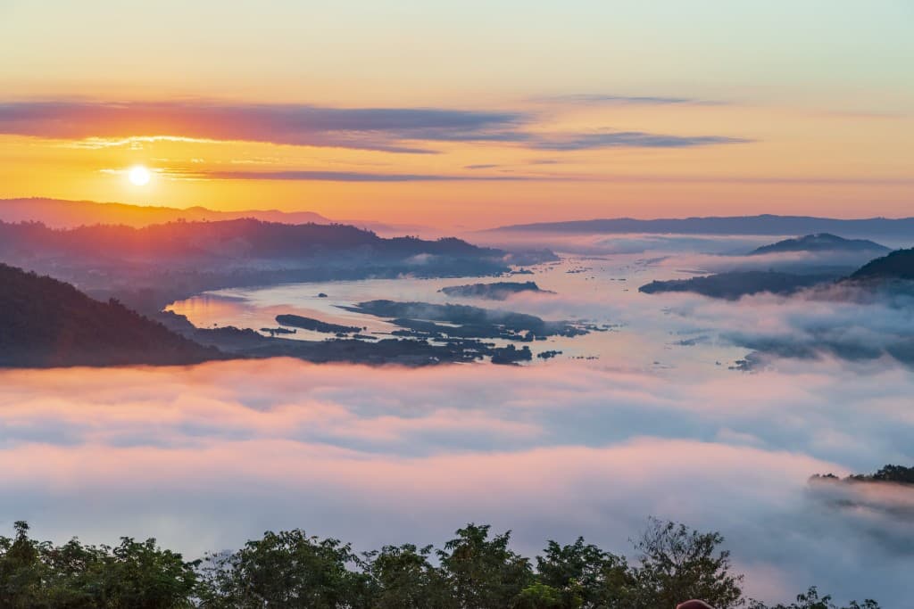 Wolkenmeer am Phu Huai Isan