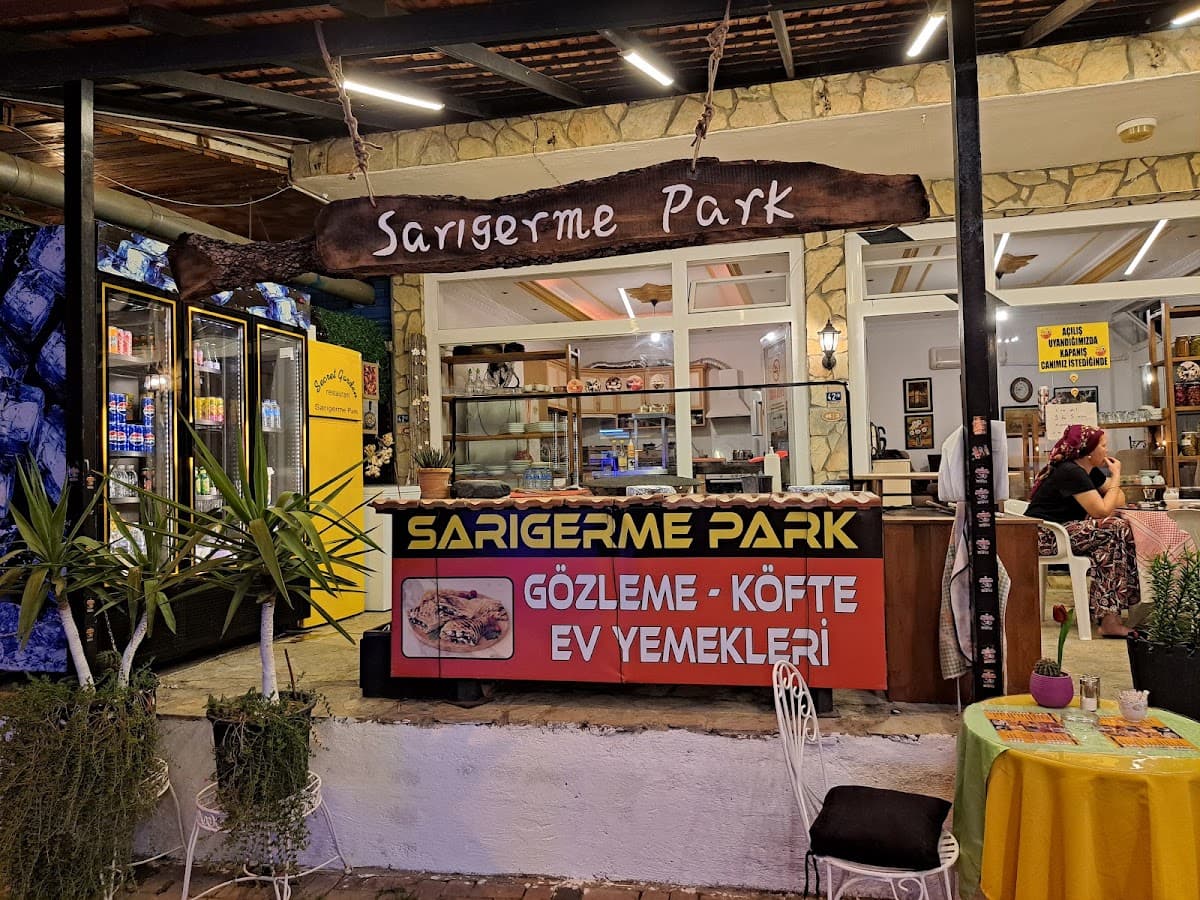 Sarıgerme park gözleme köfte ev yemekleri